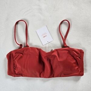 Andie▪️Bora Bora Bikini Swim Top in Chili Pepper
